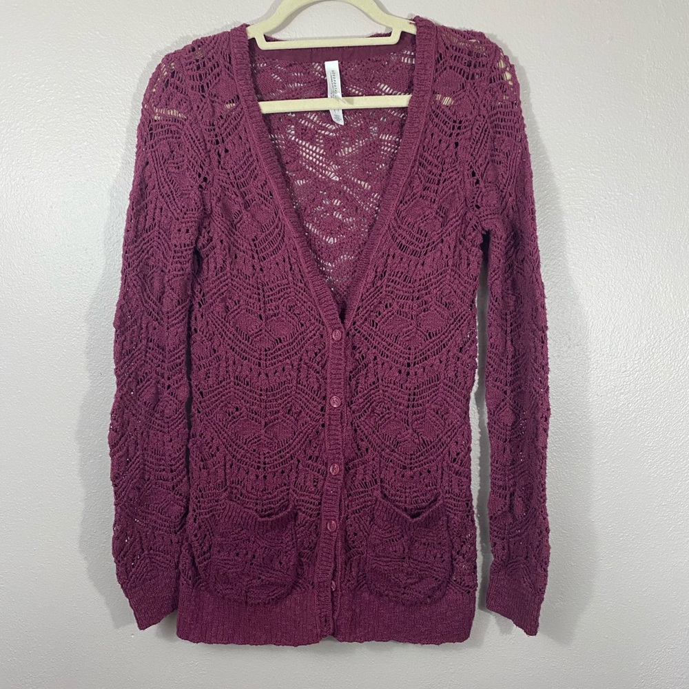 AEROPOSTALE button front cardigan